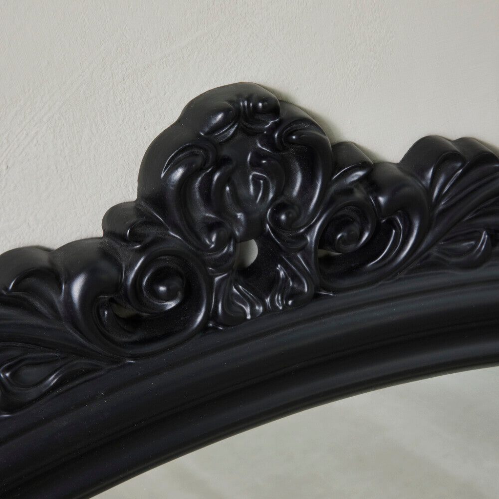 Halene Spegel H108 cm - Svart