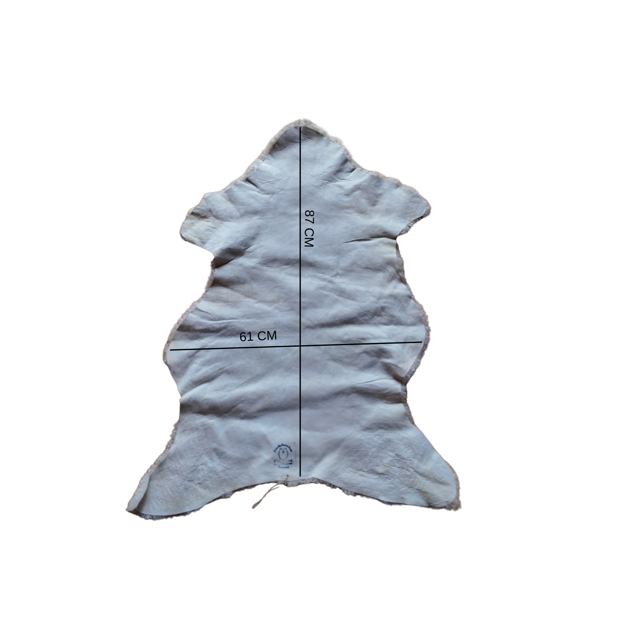 Svenskt Lammskinn Litet Lockigt – Mjukt Fårskinn för Barnvagn