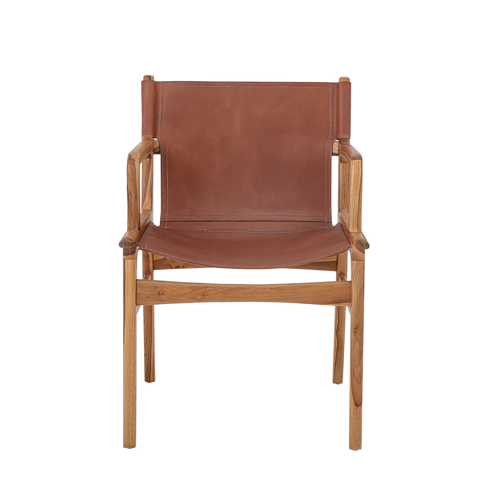 Ollie Loungestol – Dansk Designkänsla i Teak & Läder