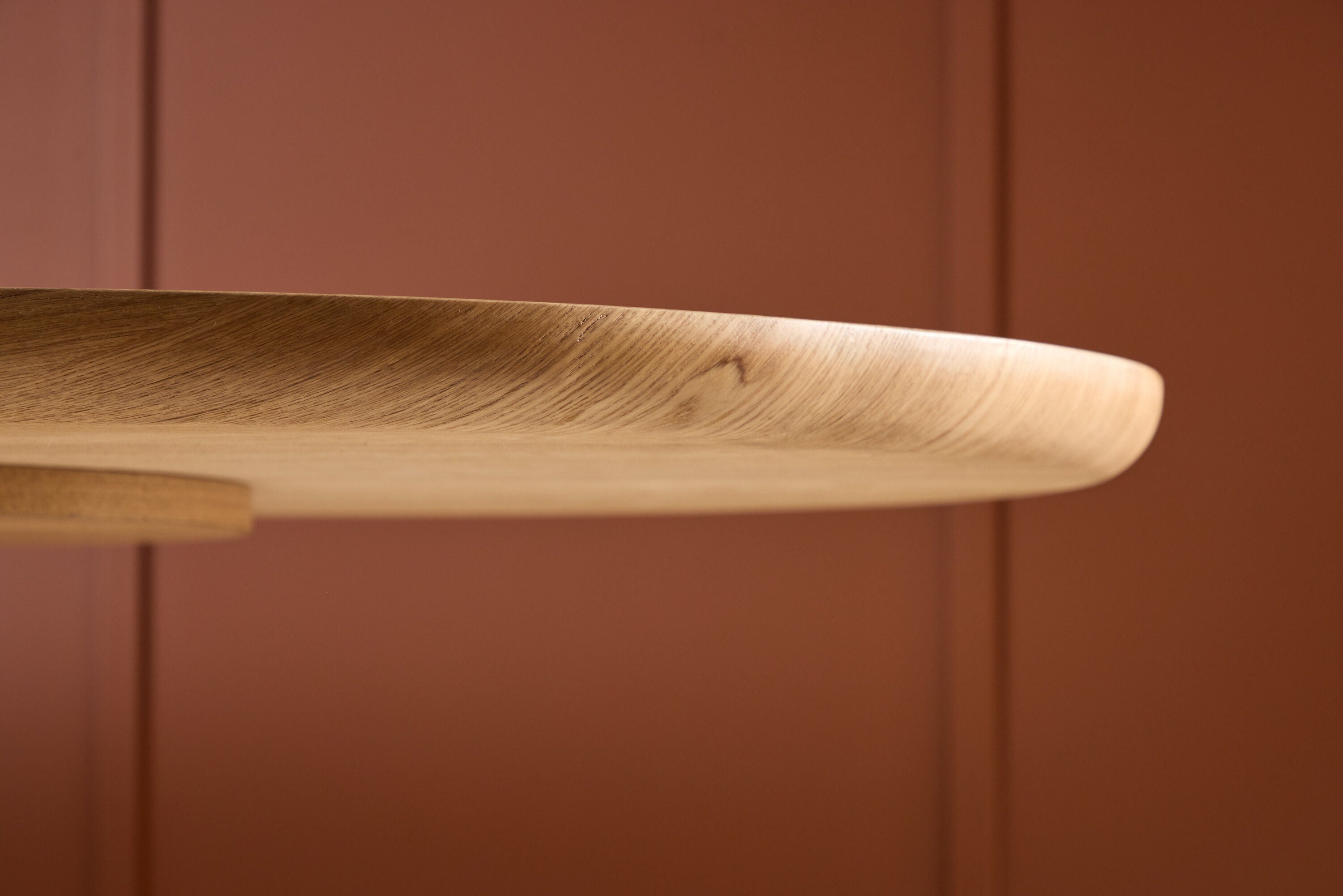 Stjärnö Oval Matbord 200x90 cm – modernt träbord MDF