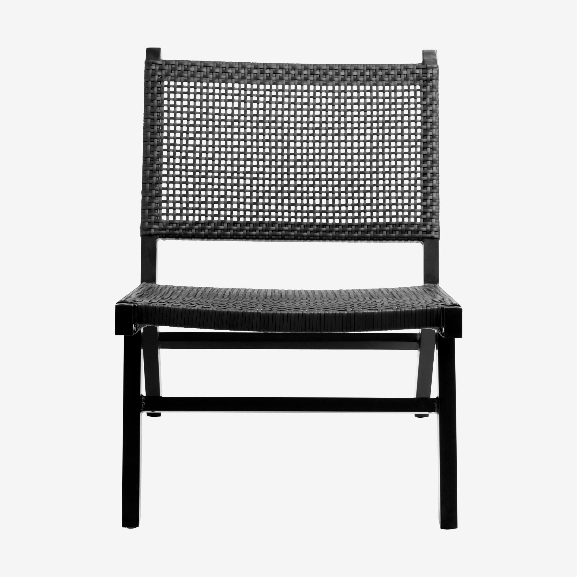 VASAI Loungestol / Svart – Stilsäker Komfort för Din Utemiljö