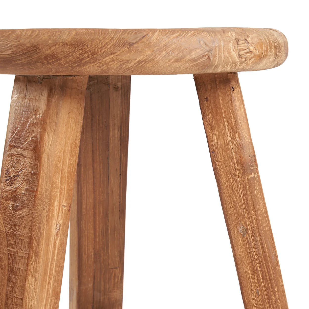 Fusuma Barstol – Rustik Elegans i Återvunnet Teak