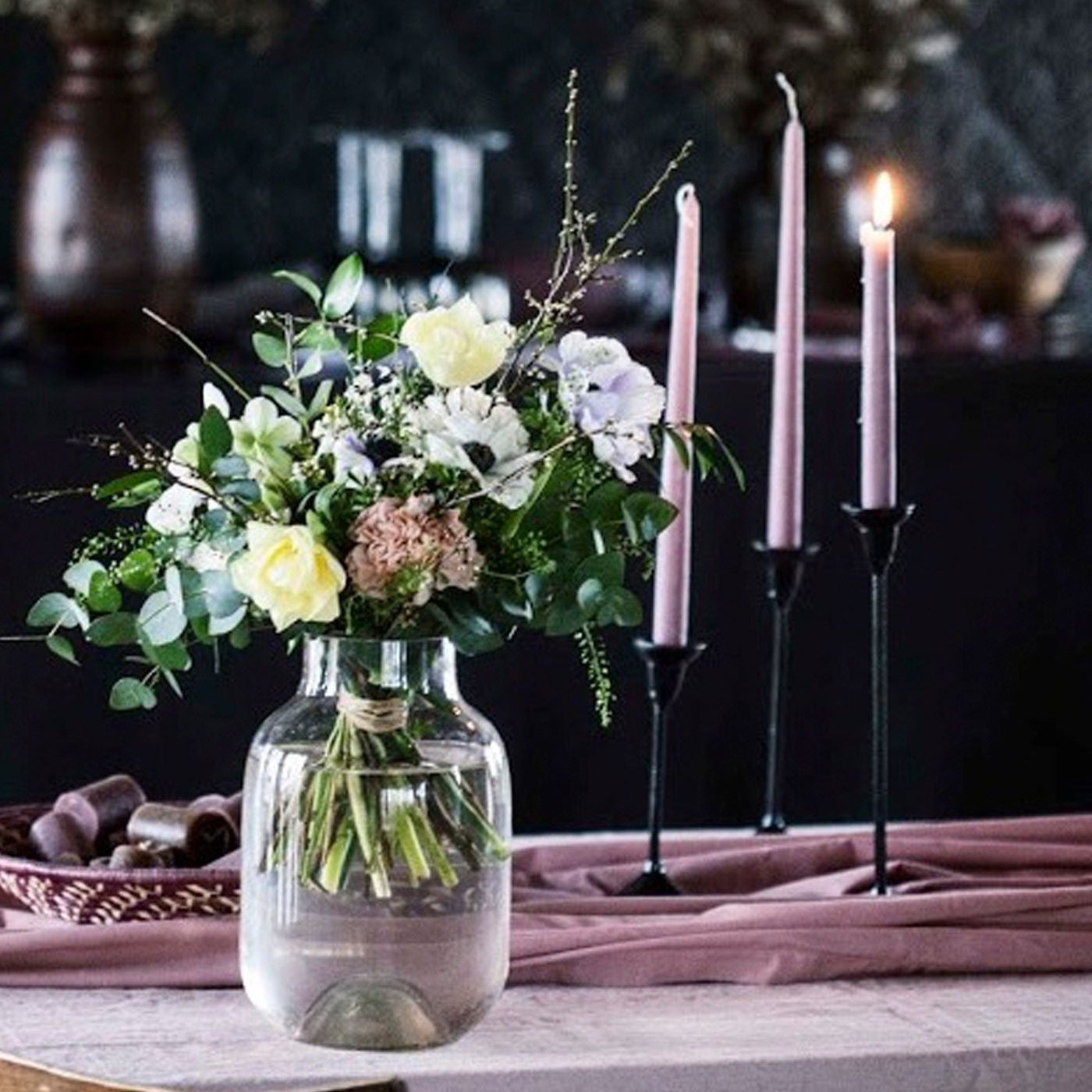 Rustika Ljusstakar i Järn