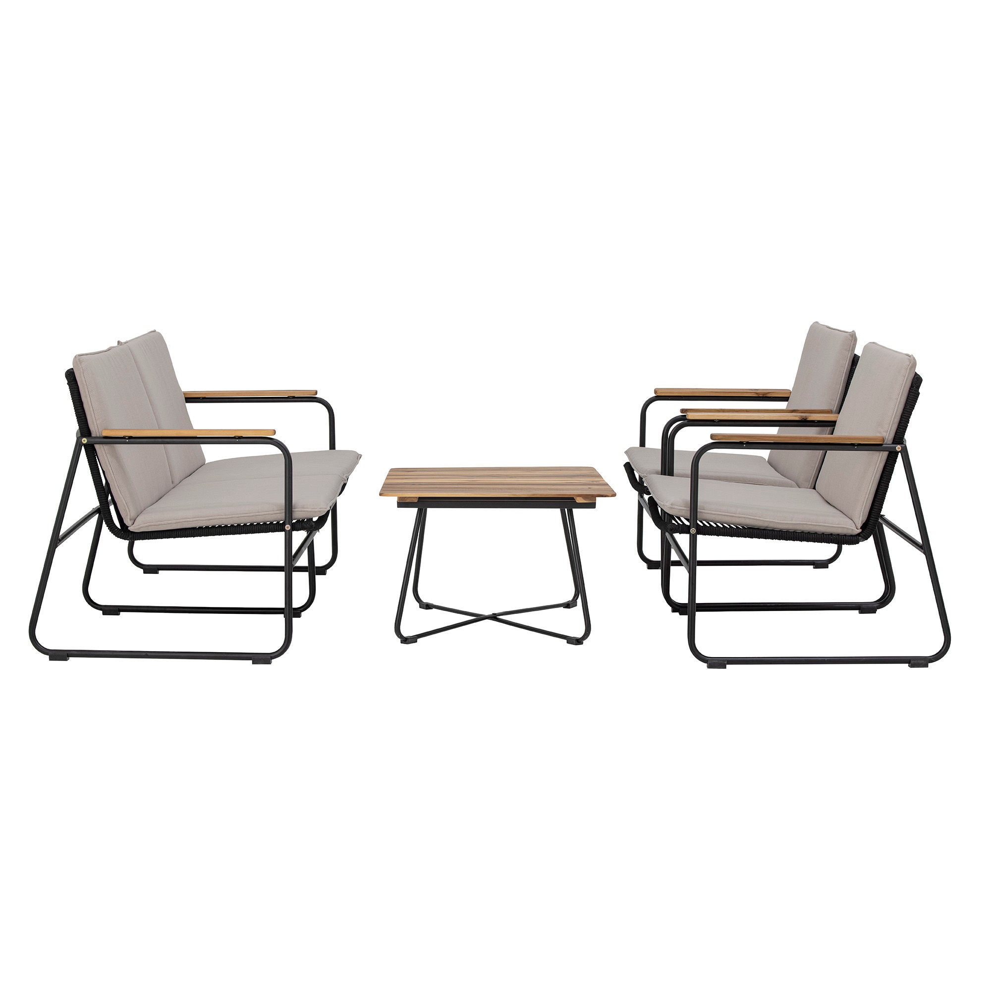 Hampton Loungestol – Elegant Loungemöbel för Utomhusmiljö