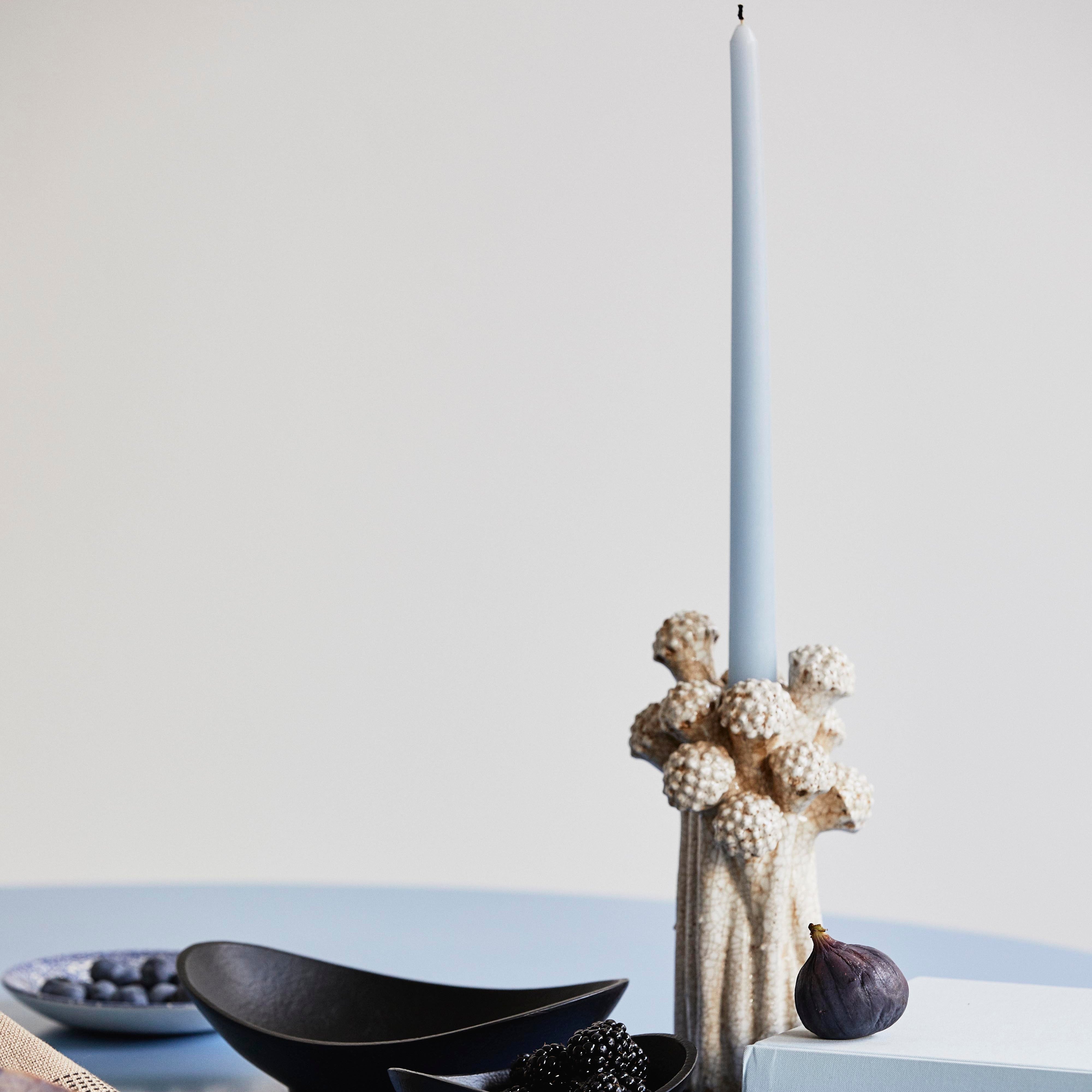 FUNGI Ljusstake – Naturlig Form i Keramik