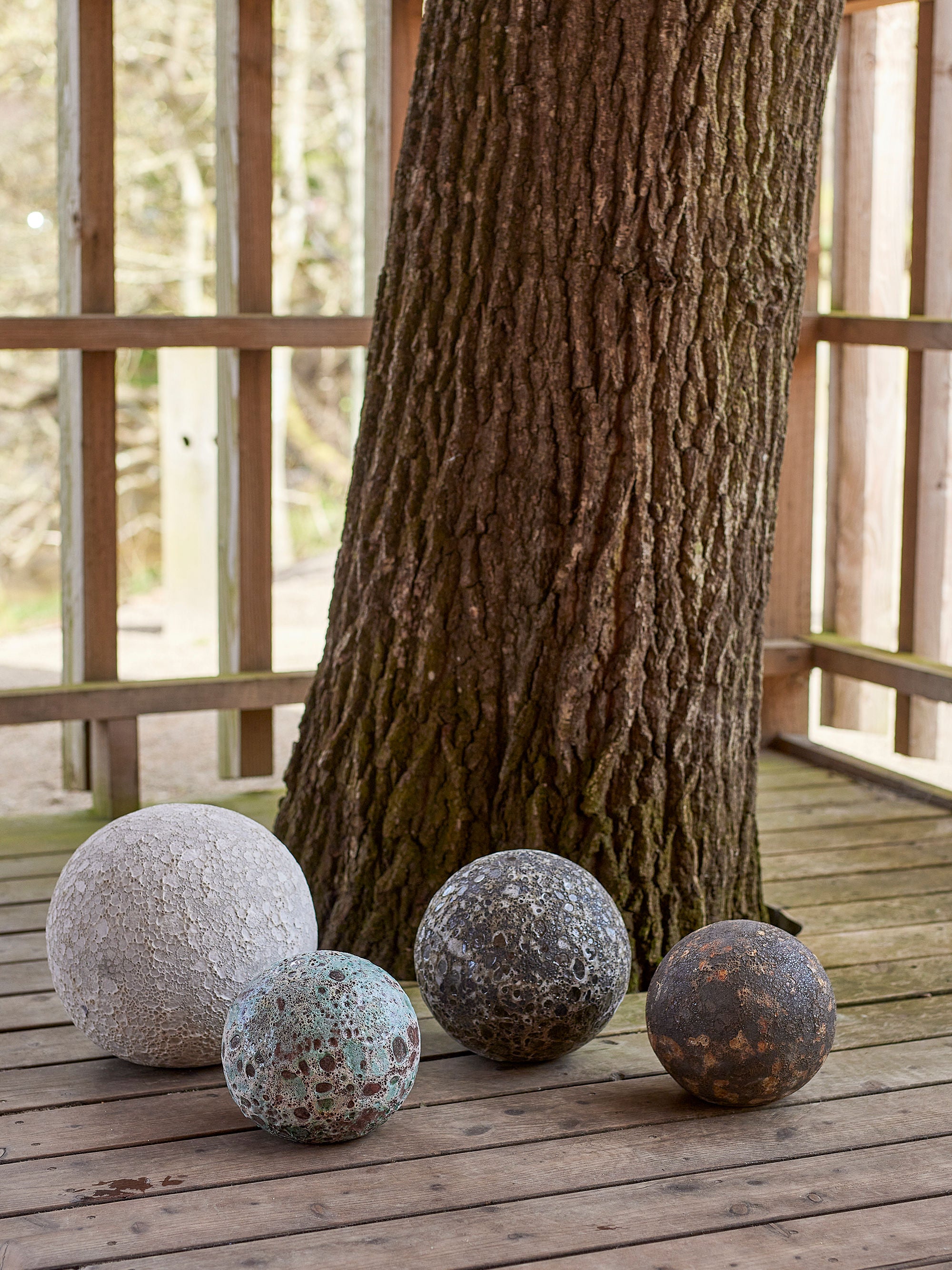 Reese Dekorkula – Grön Terrakotta för Trädgård & Hem