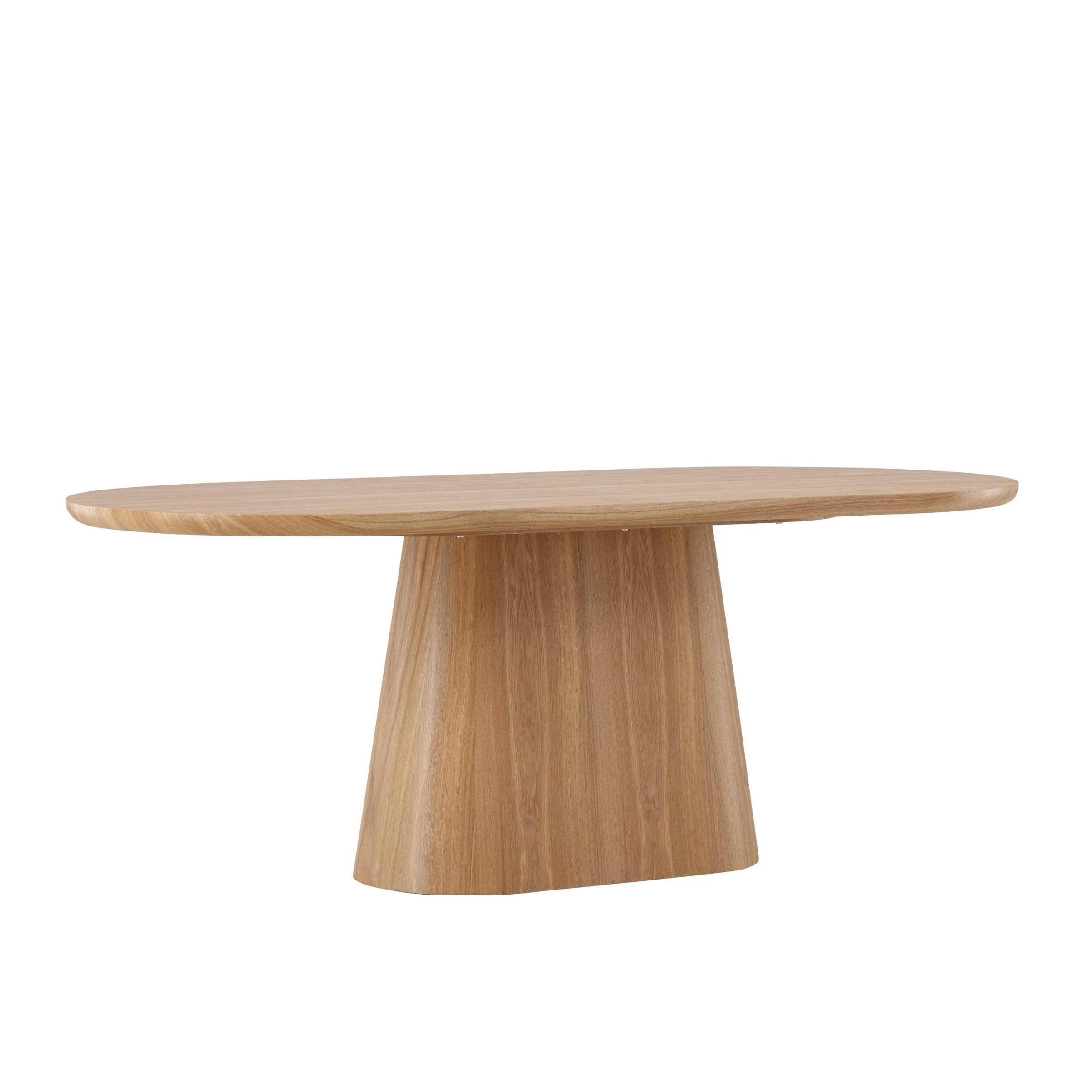 Stjärnö Oval Matbord 200x90 cm – modernt träbord MDF