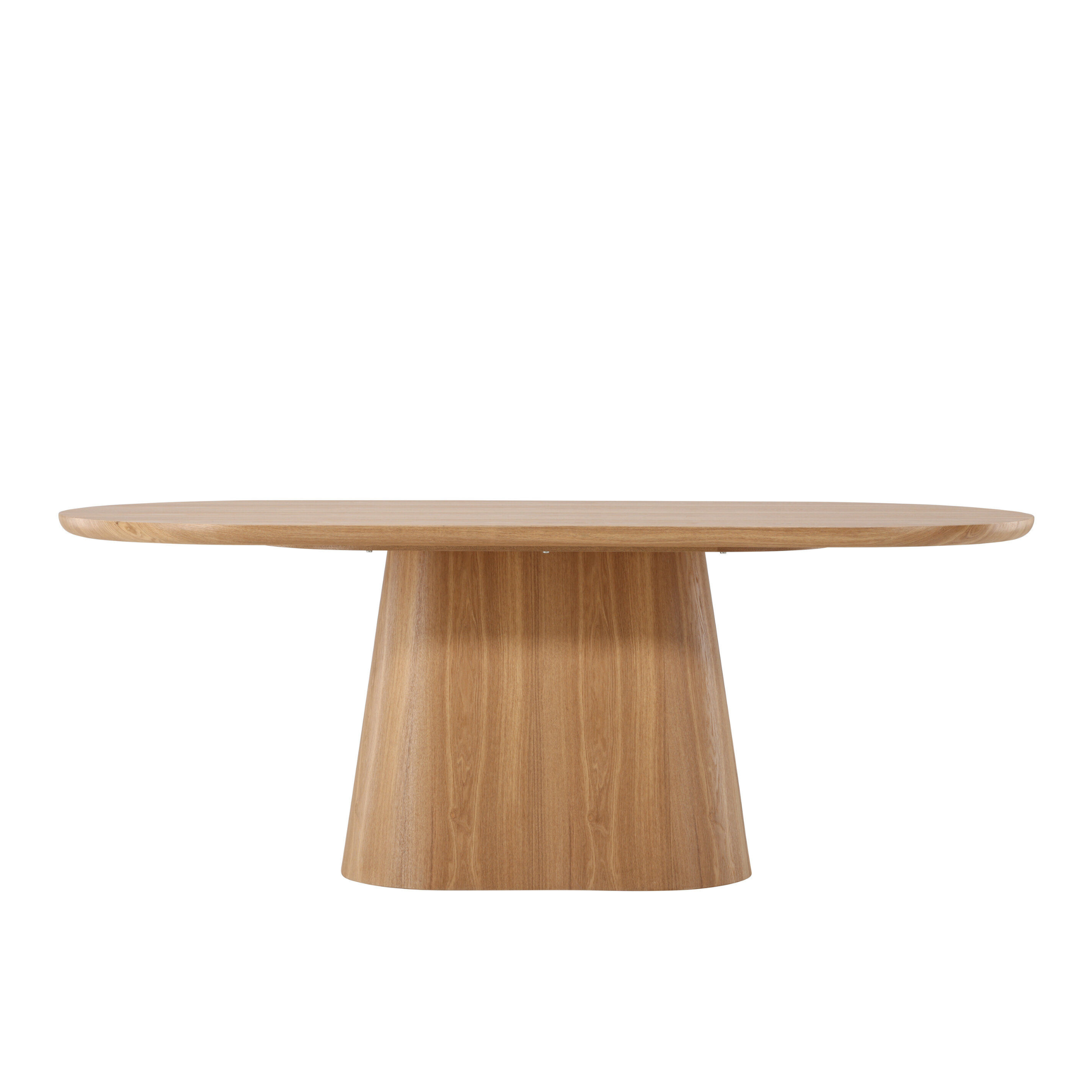 Stjärnö Oval Matbord 200x90 cm – modernt träbord MDF