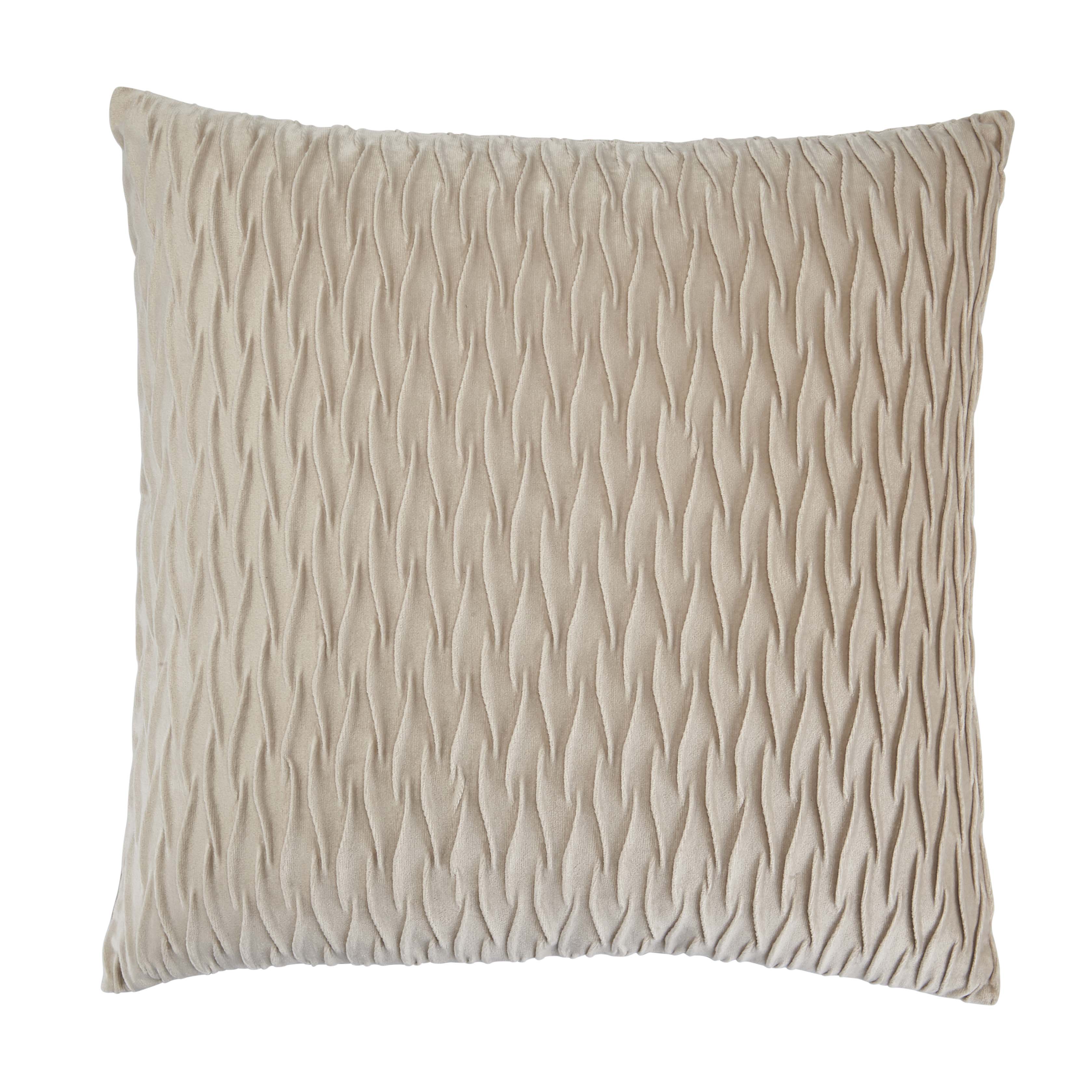 Waves Velvet - Kudde i Sammet | Nature 45 X 45 Cm