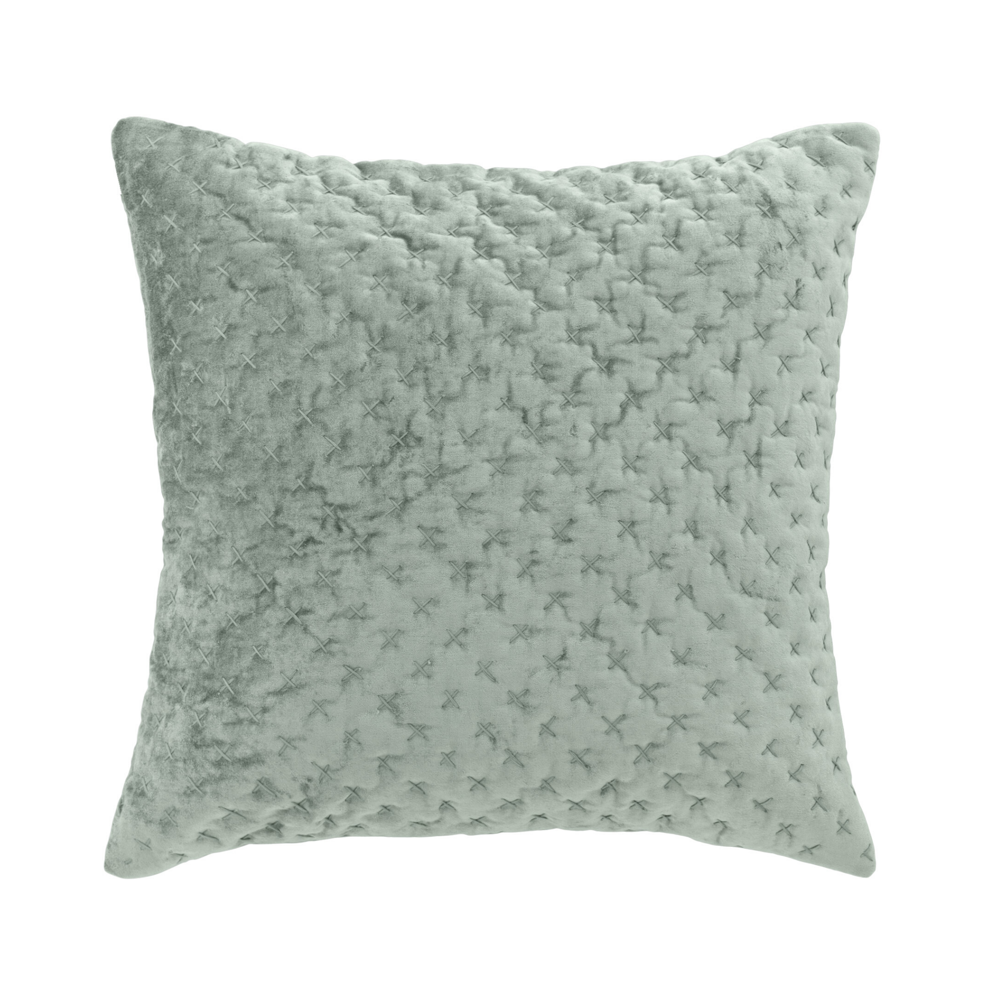 Velvet Embroid Lux - Broderad Kudde i Sammet | 7 färger - 50 X 50 cm