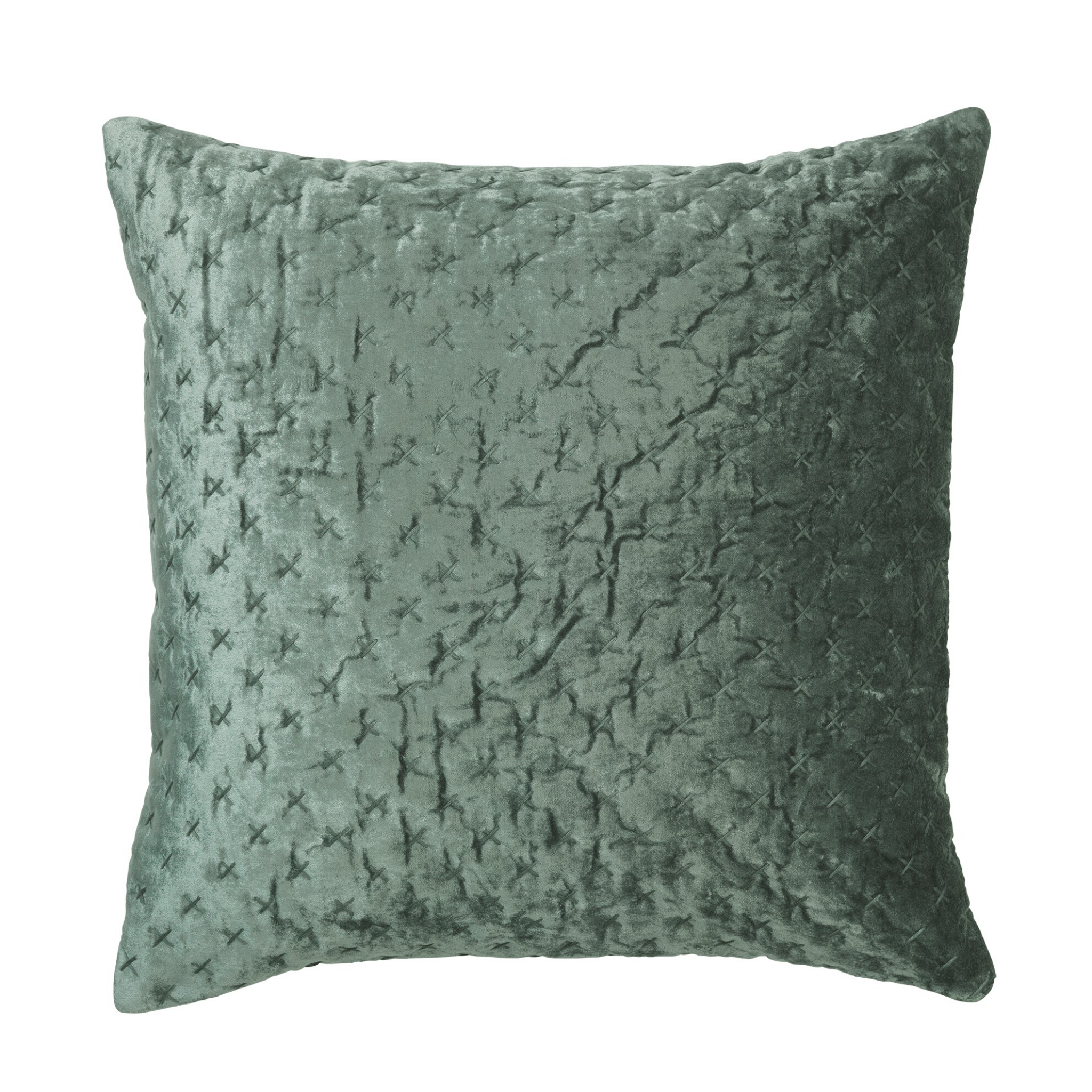 Velvet Embroid Lux - Broderad Kudde i Sammet | 7 färger - 50 X 50 cm