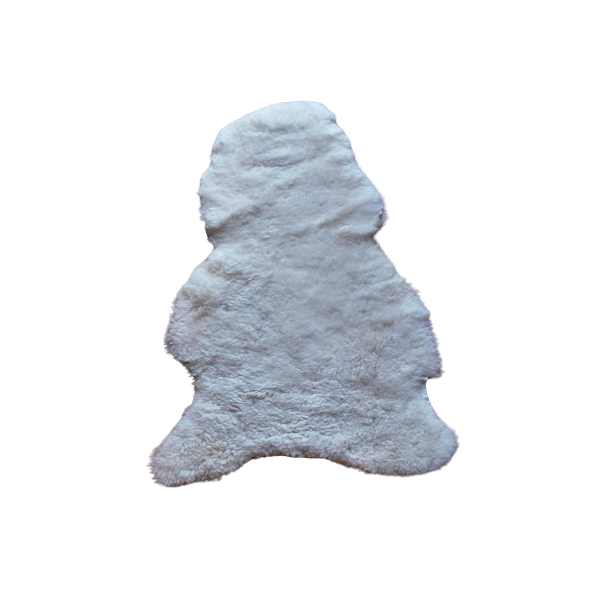 Svenskt Lammskinn Vitt Klippt – Mjukt & Stilrent Fårskinn