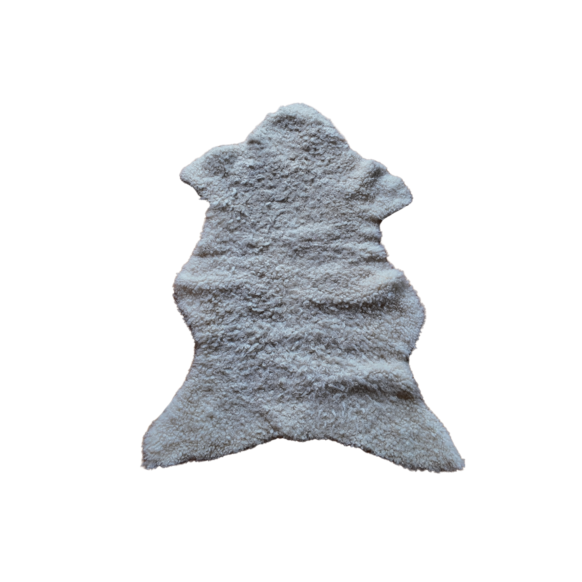 Svenskt Lammskinn Litet Lockigt – Mjukt Fårskinn för Barnvagn