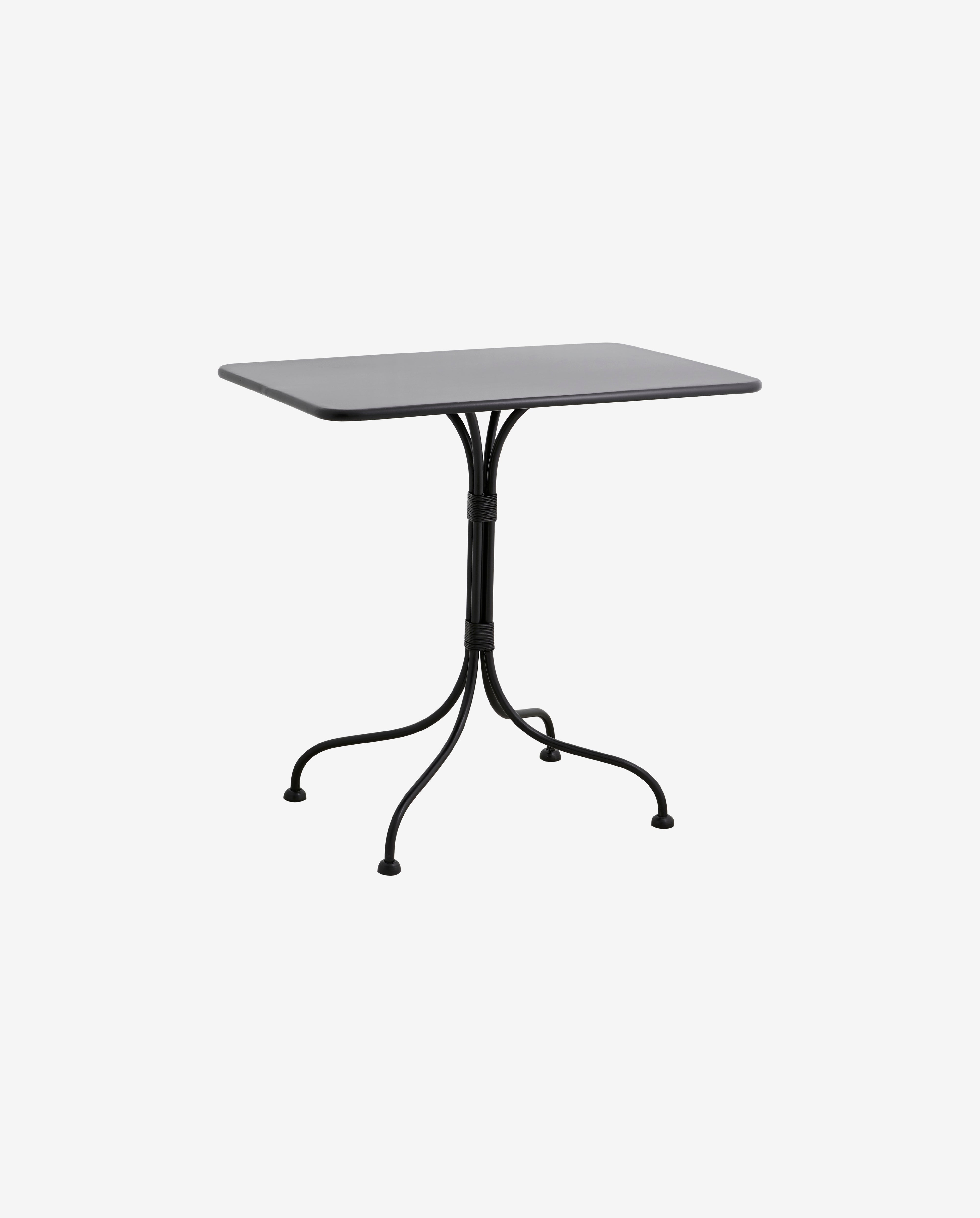 OLIVIO Trädgårdsbord / Svart – Perfekt För Små Utrymmen