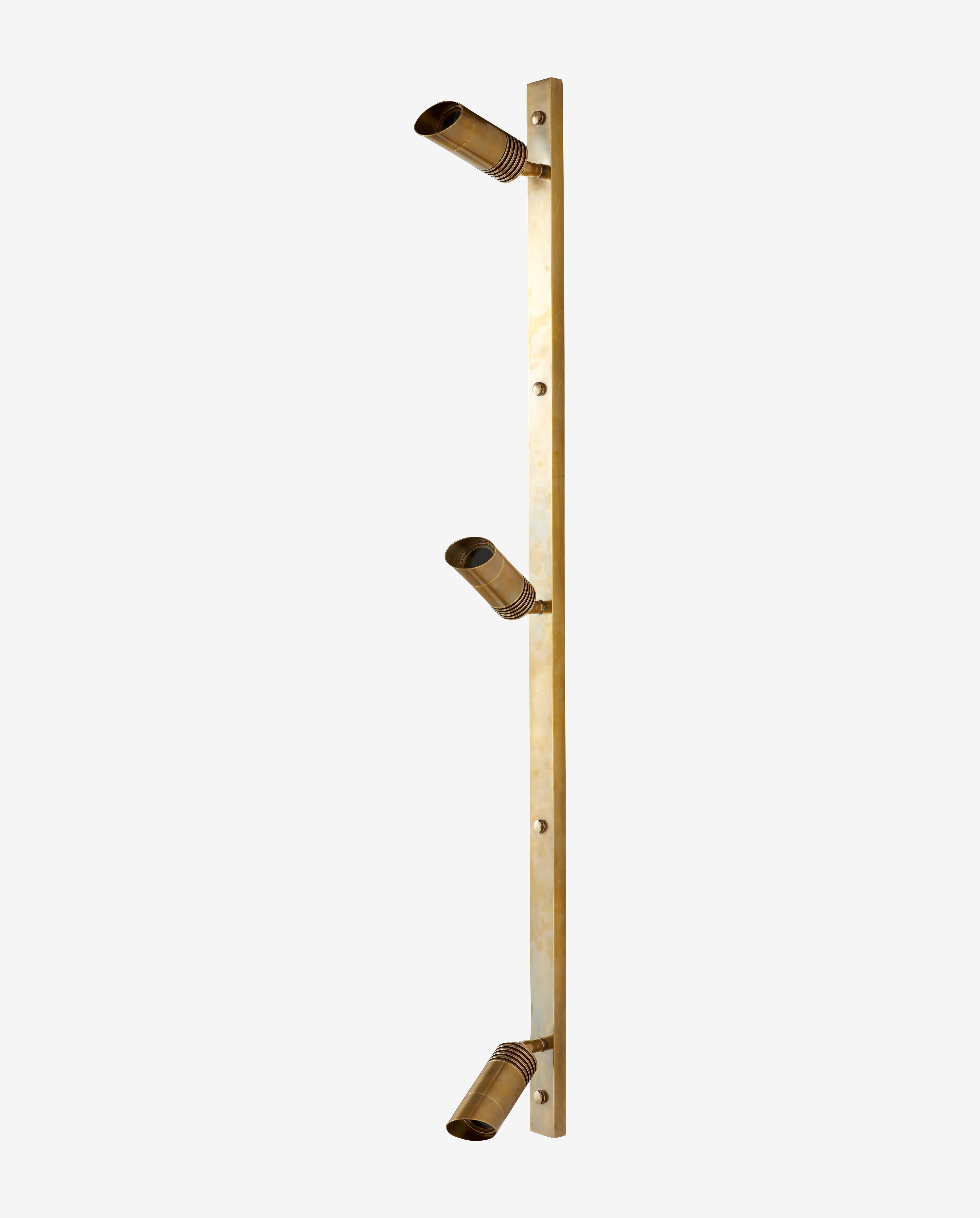 BRAGI Vägglampa med 3 Justerbara Spotlights