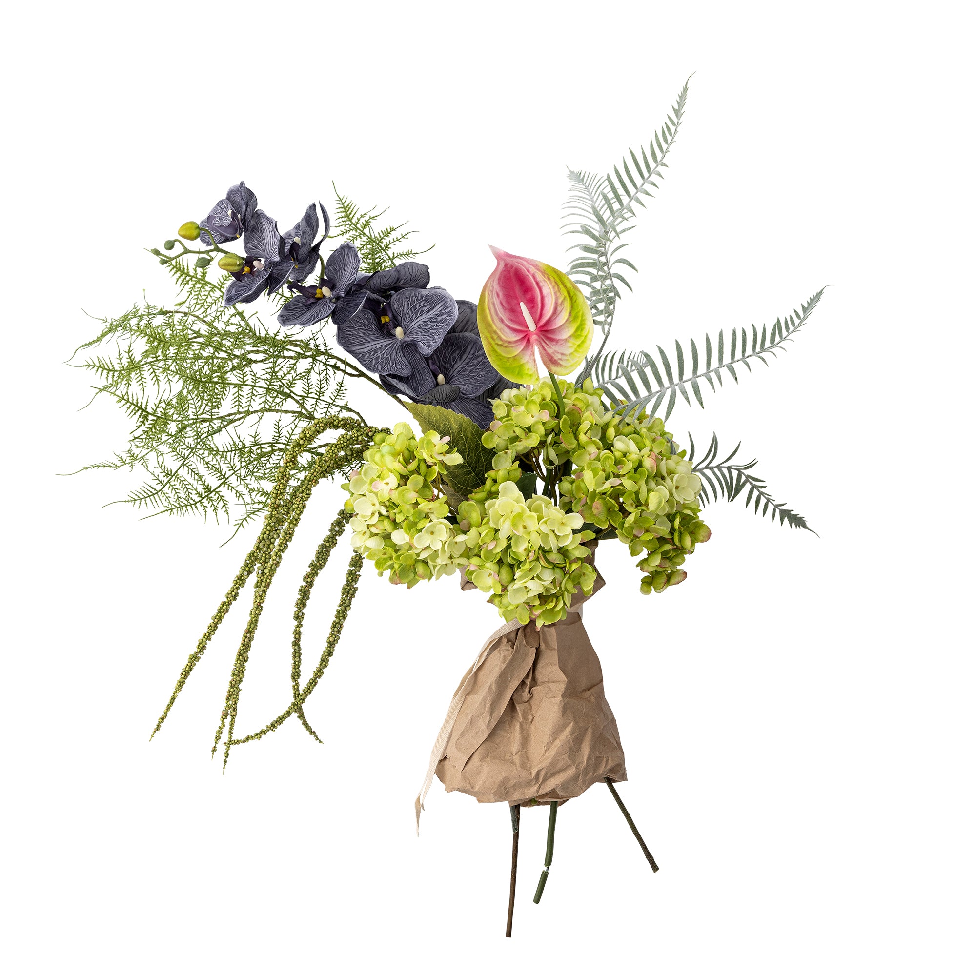 Konstgjord Bukett Poetry – Ett Blomstrande Stycke Poesi i Mörka Toner