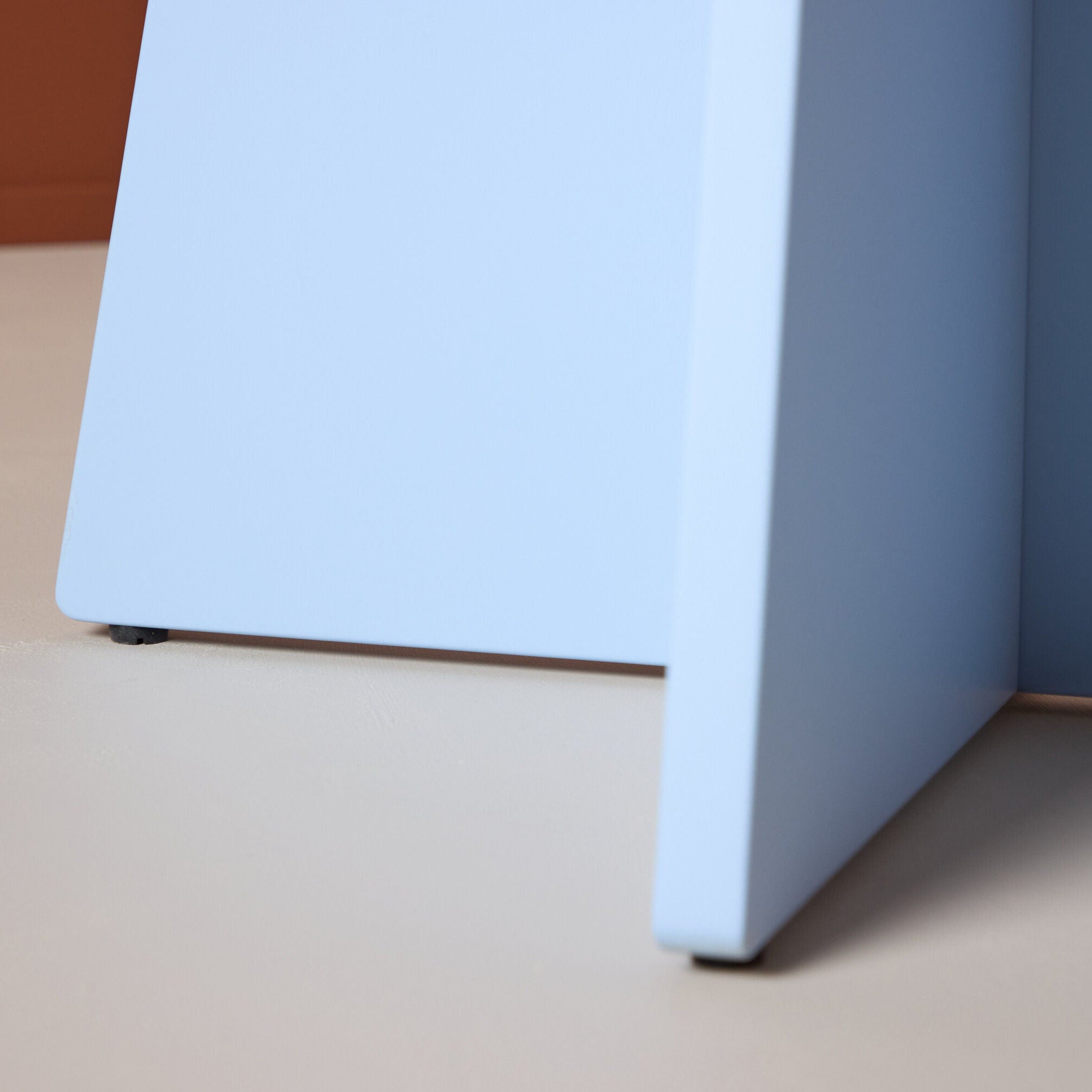 Bootcut Matbord – Babyblått Runt MDF Matbord 110cm