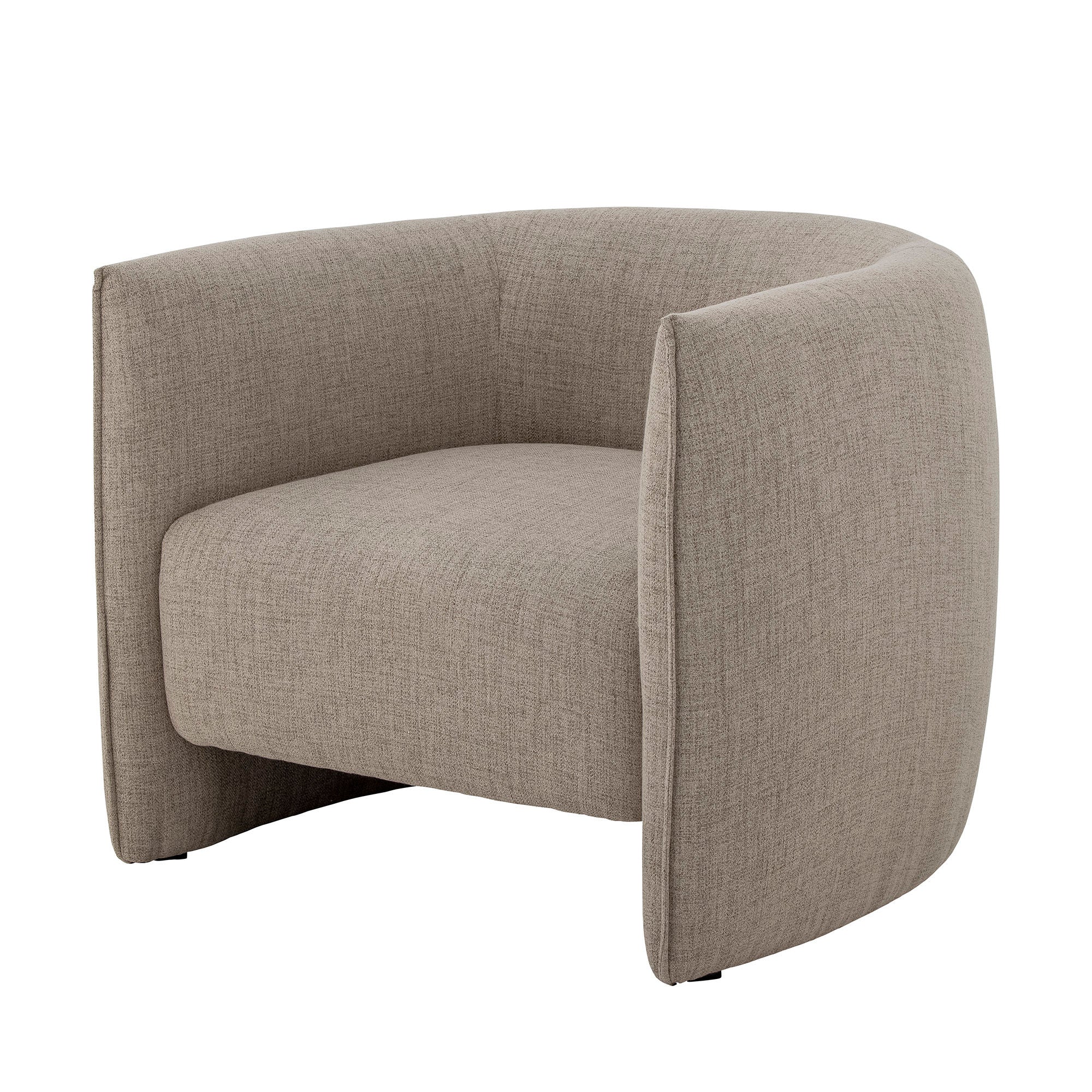 Bacio Loungefåtölj – Lätt Design i Återvunnet Tyg