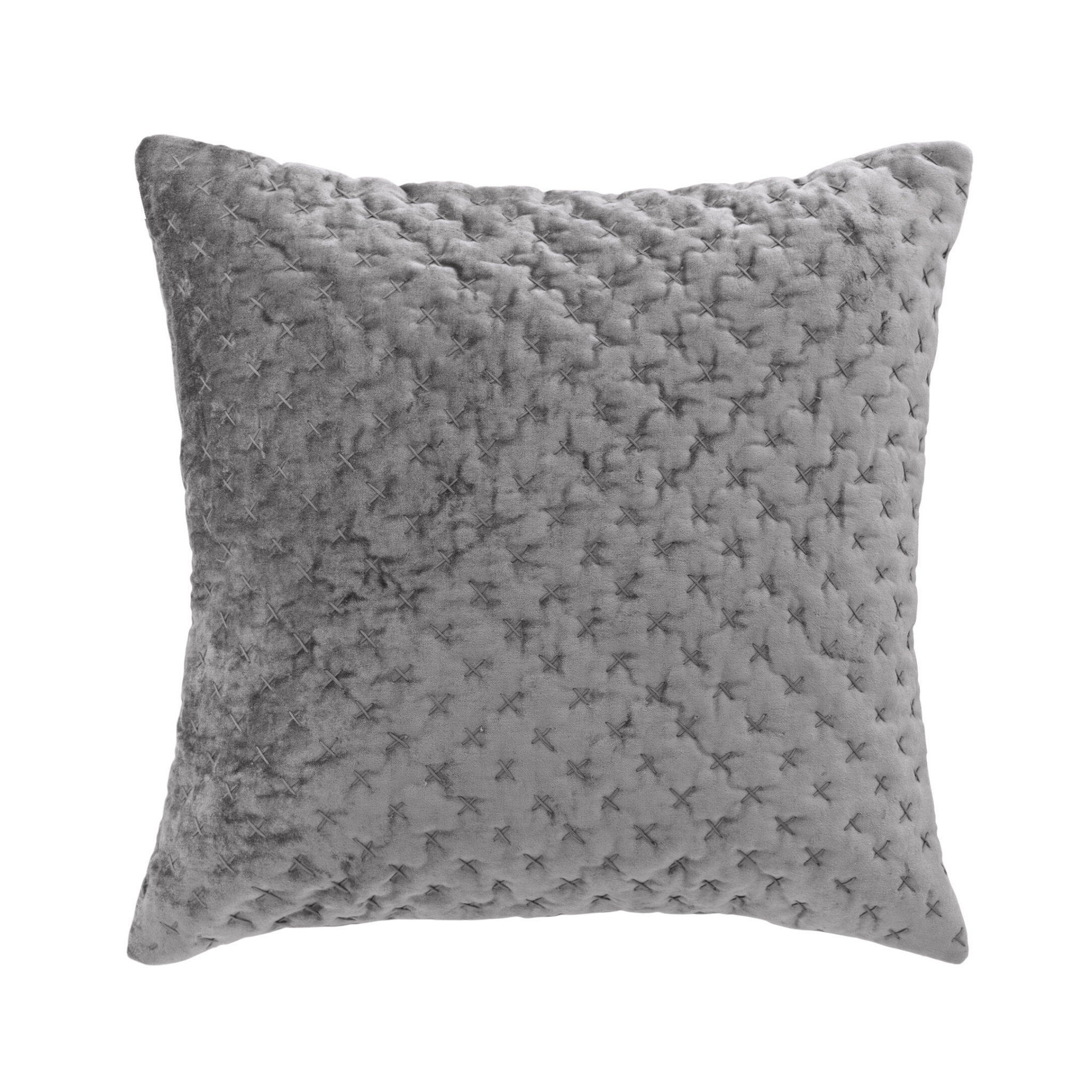 Velvet Embroid Lux - Broderad Kudde i Sammet | 7 färger - 50 X 50 cm